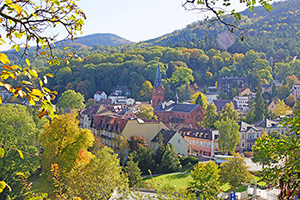 Ortsansicht Badenweiler (Quelle: Badenweiler Thermen und Touristik GmbH)